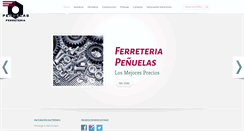 Desktop Screenshot of ferreteriapenuelas.com
